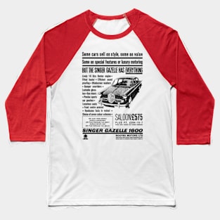 SINGER GAZELLE - advert Baseball T-Shirt